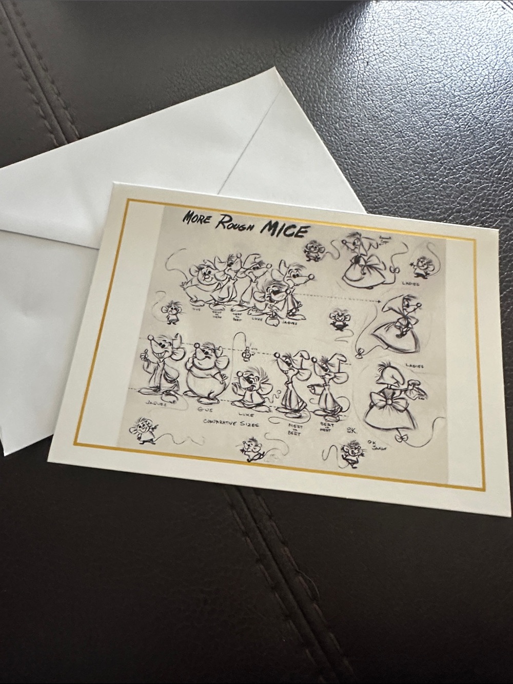 Walt Disney Archives Collection Cinderella Card